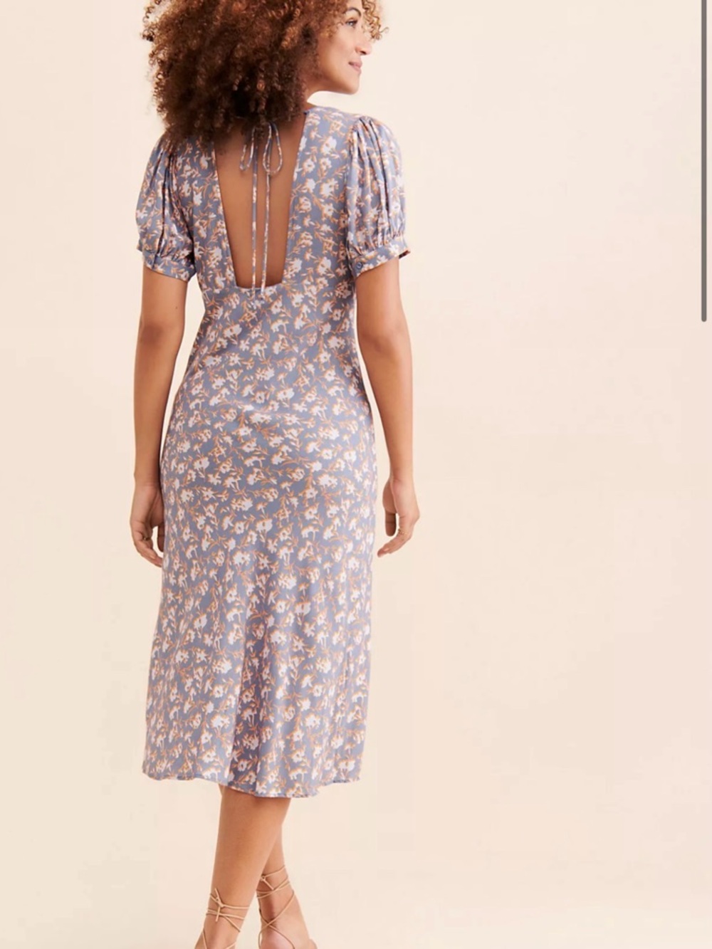 Free People Jen's Pirate Booty Daisy Printed Midi Dress – Size M